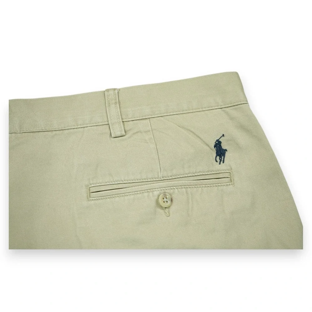 Vintage Polo Ralph Lauren Chino Pants Mens Size 44B-30 Big ~ Beige‎ ~ Sri Lanka